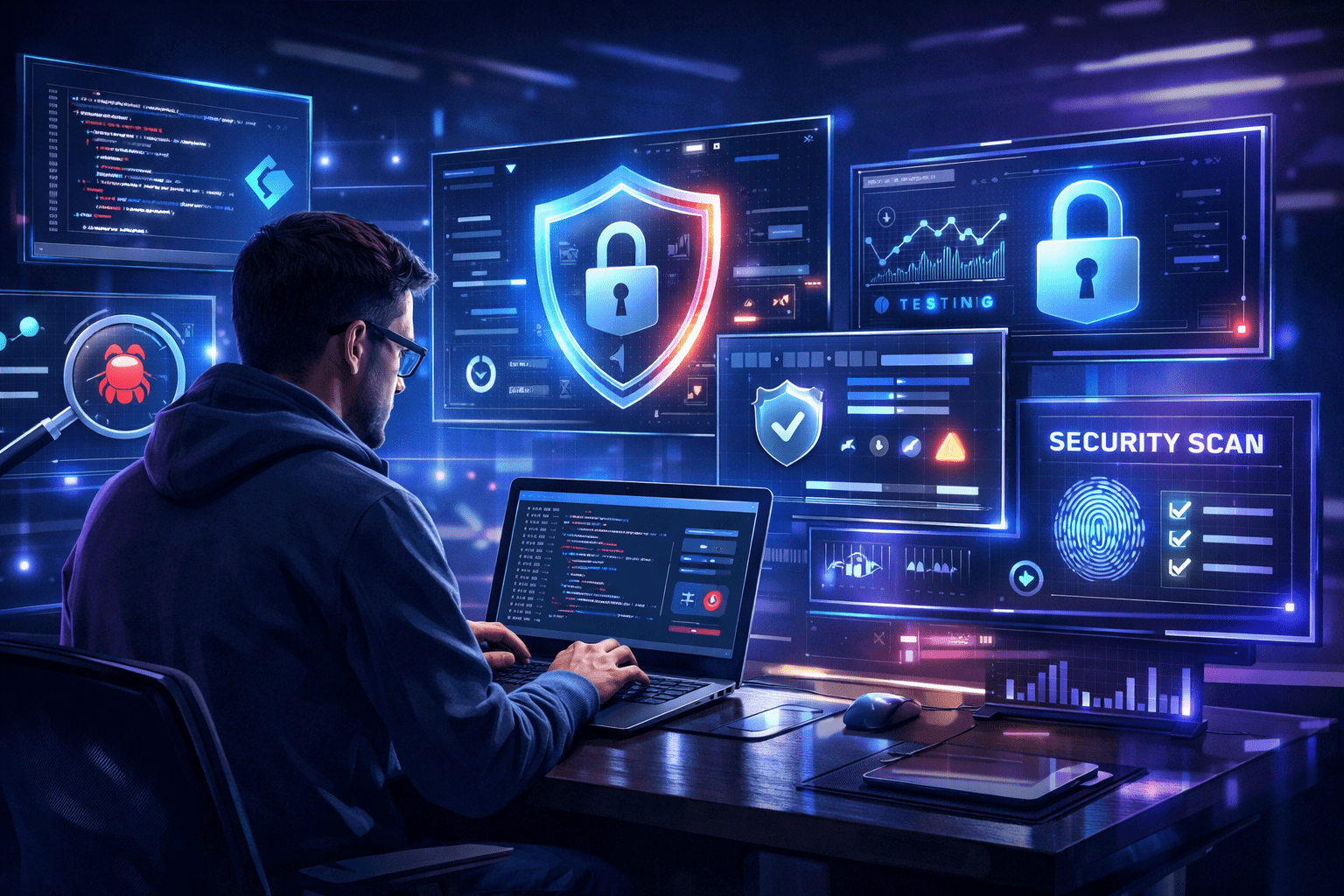Bug Fixing, Testing & Cyber Security Services
