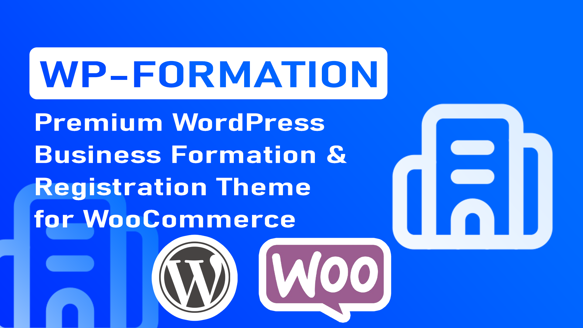 WPFormation – Premium WordPress Business Formation & Registration Theme for WooCommerce