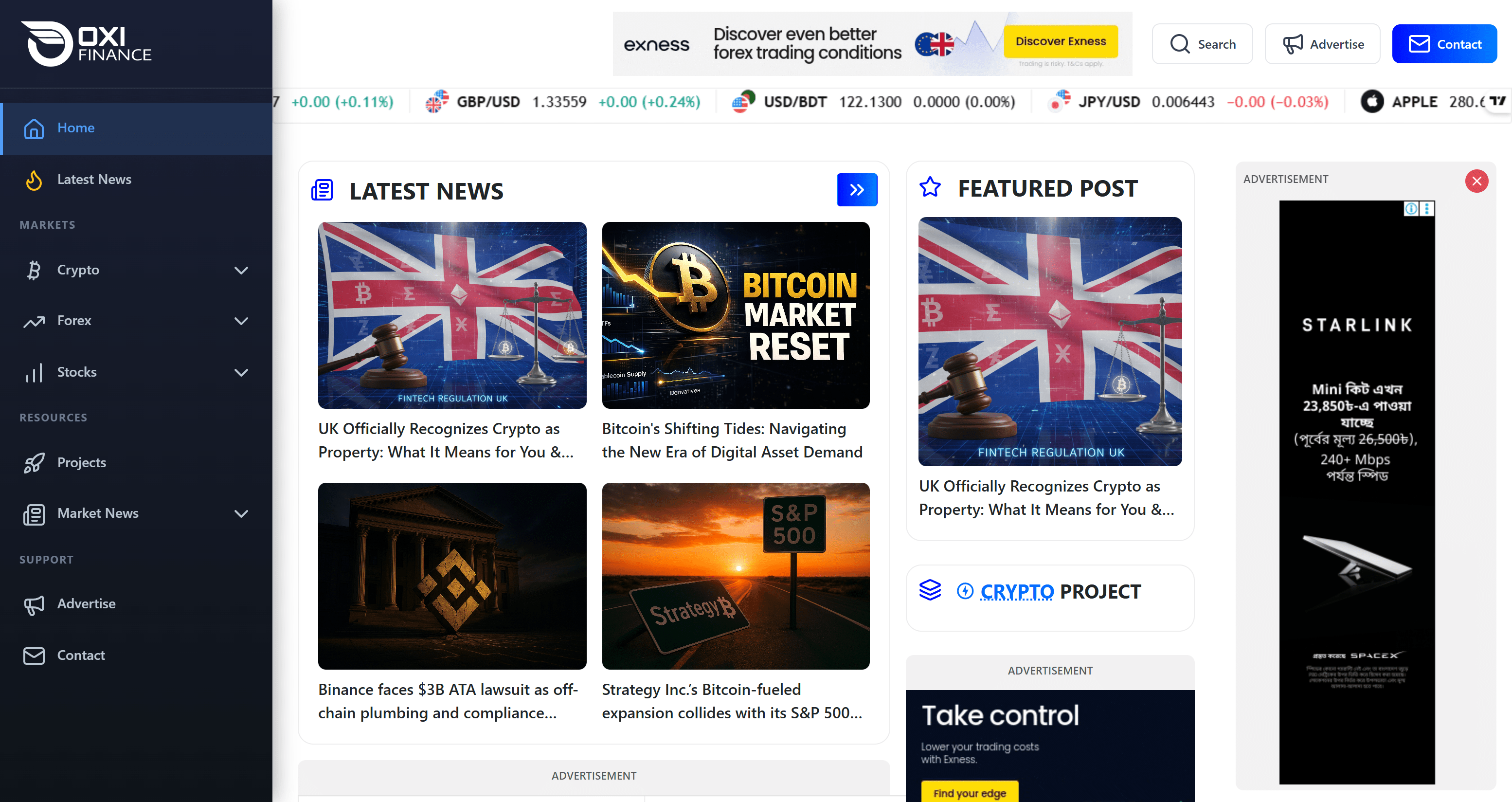 Financial News Publisher