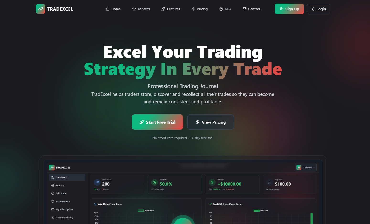 TradExcel - Cloud Trading Journal